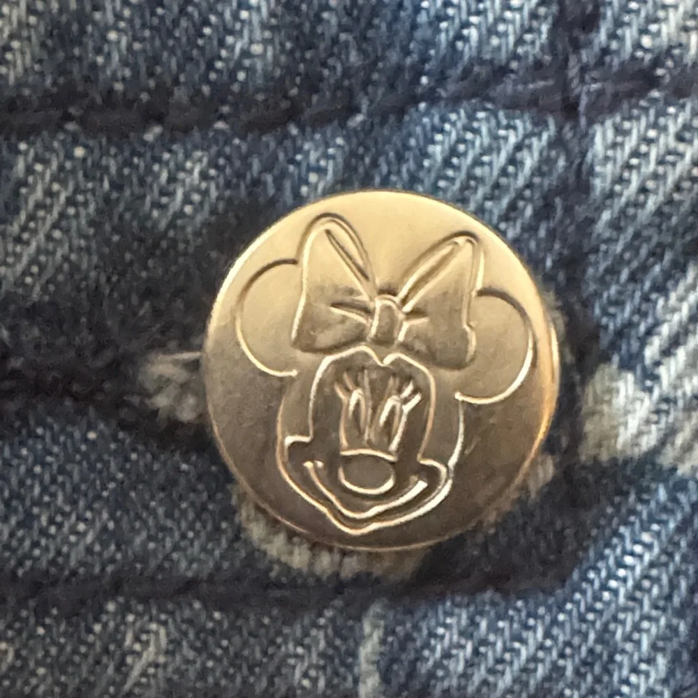 Disney Pink Denim Princess Jacket & Blue Minnie Mouse Print Jean Jacket Set - Picture 15 of 16